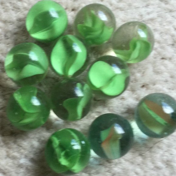 marbles lot (Lot of marbles, different sizes & styles, some vintage & pouch) - Picture 4 of 4